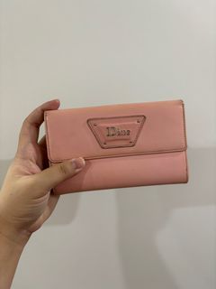 Pink Dior Wallet Authentic