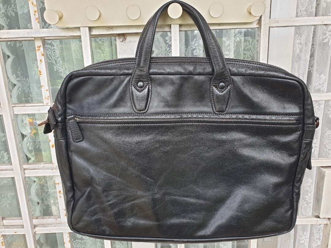 PORTER Elder Leather 2-way Briefcase