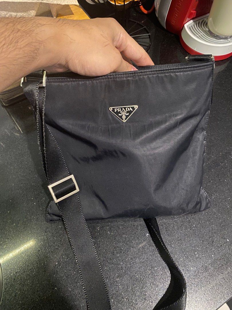 Prada sling nylon (Category: Luxury Bags & Wallets) located in Bocaue. Submitted by mnlauththrift (Listing ID 1300875240, Image 1). Description: .