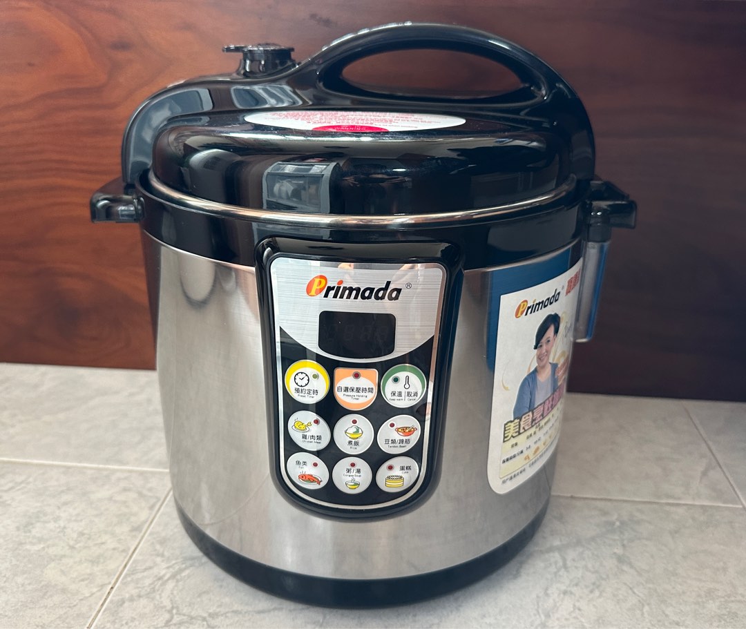 Primada Speedy Intelligent Pressure Cooker 6L 6 PC 6010 Carousell