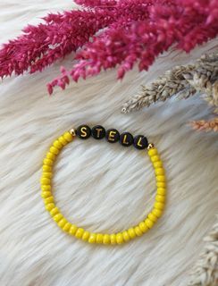SB19 Beaded Bracelet (Black Letterbeads)