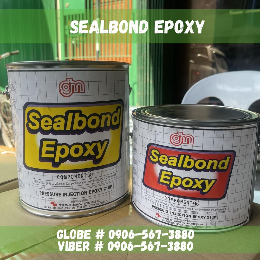 SEALBOND EPOXY (SET), Commercial & Industrial, Construction & Building Materials on Carousell