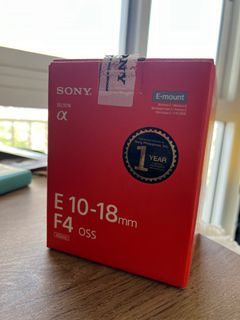 Sony Lens emount 10-18mm F4