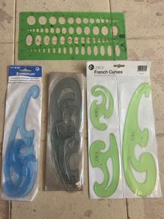 Staedtler Molin Jakar French Curve Ueda Template Takeall Retail
