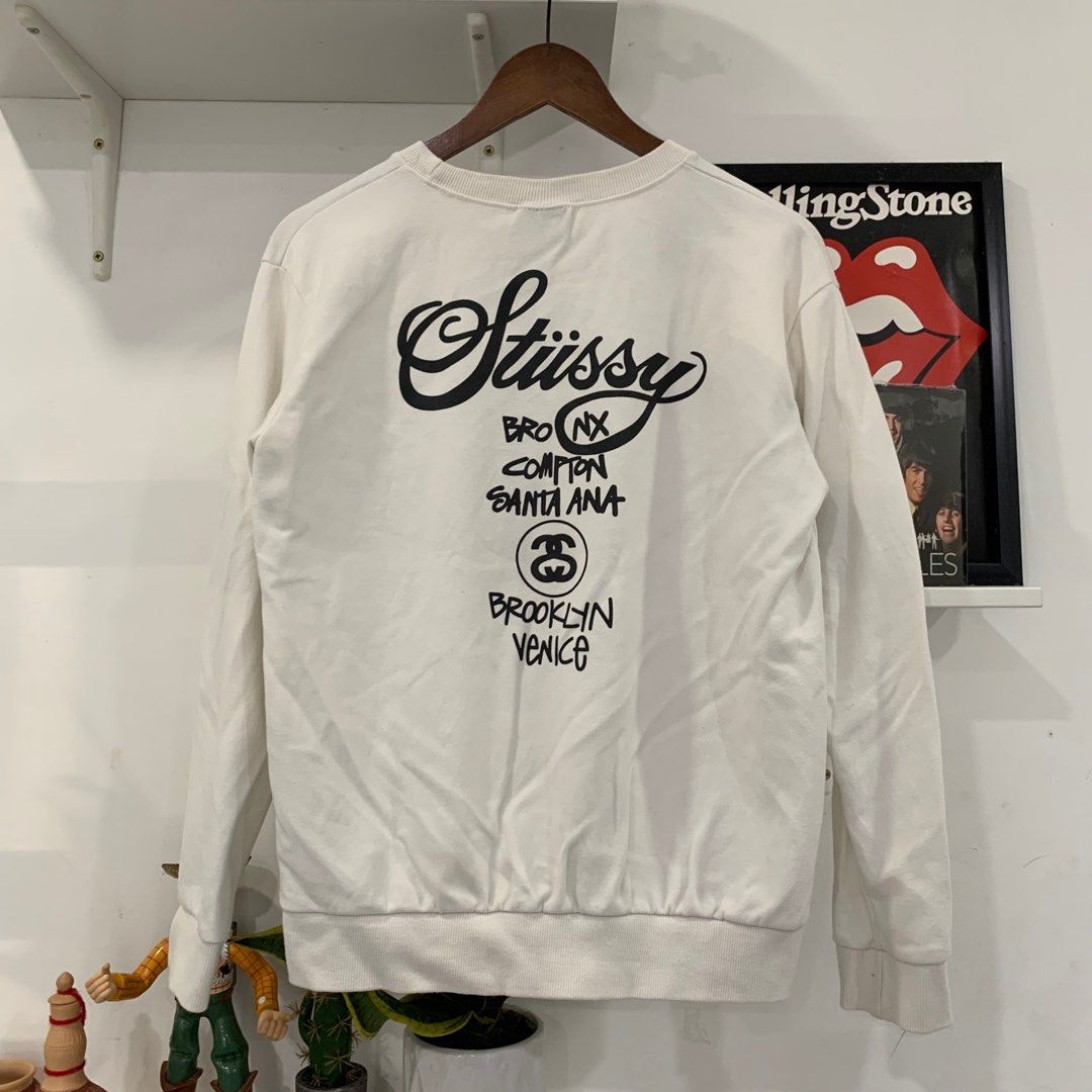 Stussy world tour sweatshirt outlet