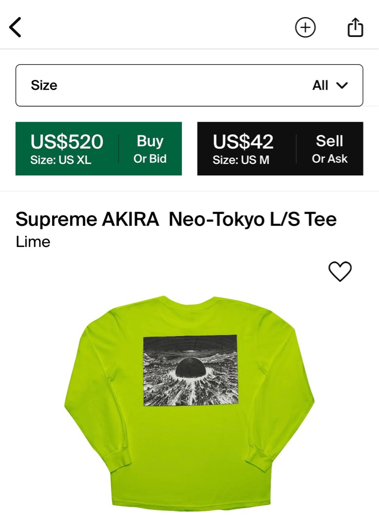 Supreme akira neo tokyo long sleeve shop