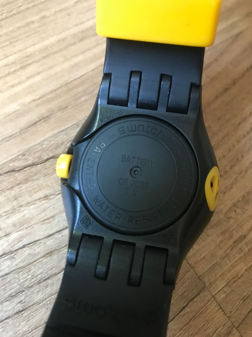 Swatch patented water resistant 200m cheap