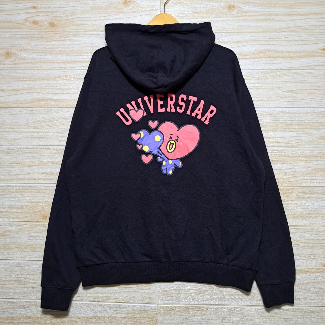 Sweater Hoodie STKR BT21 Size XL