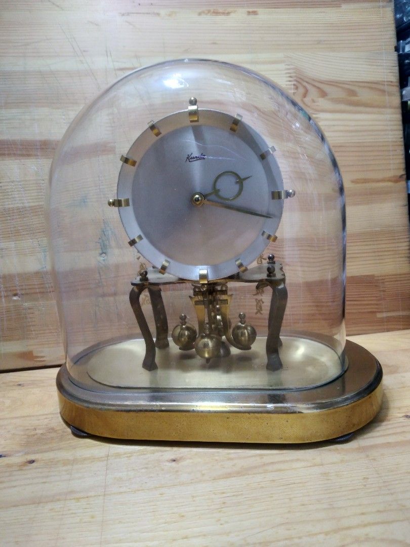 Table clock (Category: Clocks) located in Singapore. Submitted by yclhappy3 (Listing ID 1300884562, Image 1). Description: SUPER GOOD CONDITIONS GERMAN ANTIQUE CLOCK,BRAND "KUNDO".