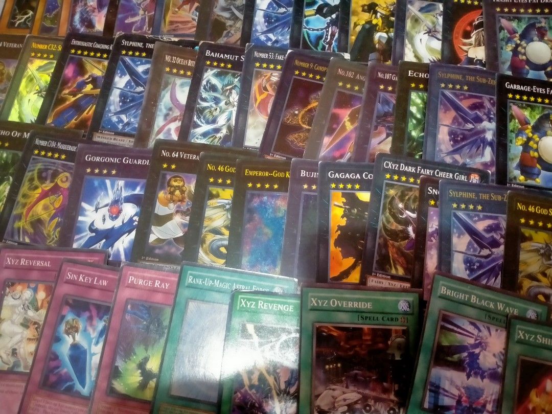 TAKE ALL x47] XYZ Card Yu-Gi-Oh Deck TCG Class A Collectible Old Prints  Yugioh Cards Monster, Spell, Trap English Collector Anime Japanese Manga  Otaku Collection Decks for Casual Game Duel Games Duels,