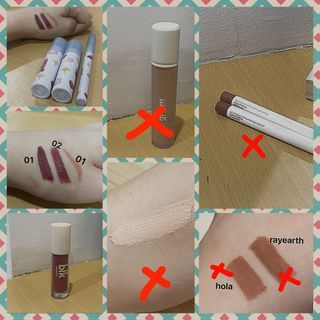 (Take-all) Makeup Set: Lippies & Peach Corrector[SOLD]