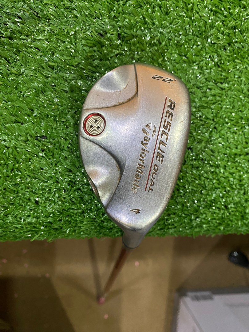 Hybride TaylorMade Rescue Dual 4 – 22° – Manche Graphite Stiff – 39 Pouces
