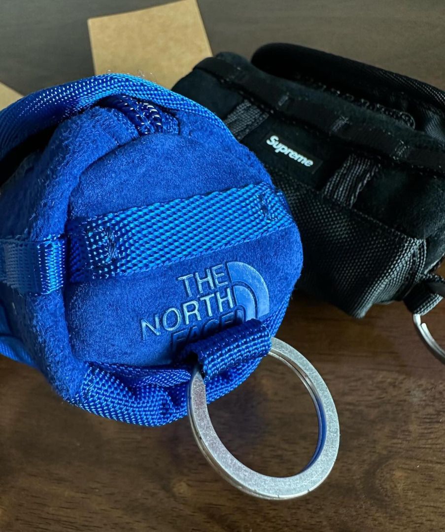 Supreme The North Face Suede Base Camp Duffle Keychain (FW23