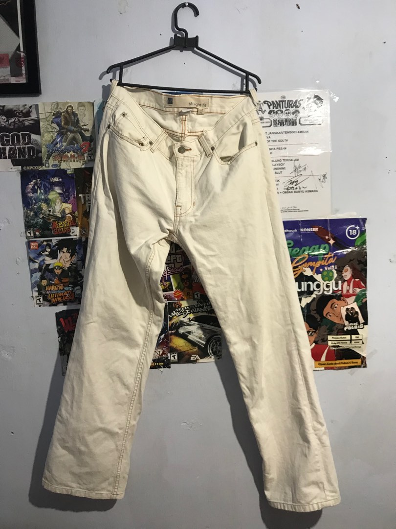 Thrift Celana GAP salvadge vintage, Fesyen Pria, Pakaian , Bawahan di ...