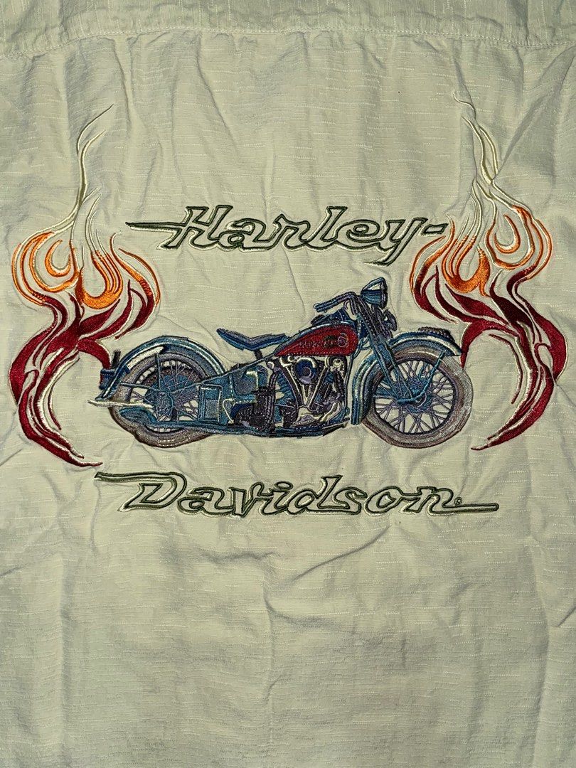 Tommy bahama harley davidson shirt on sale
