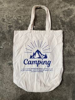 Tote Bag Canvas  Camping