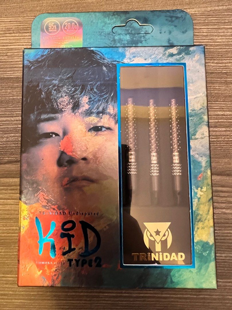 Trinidad KID 2 Tomoya Goto Darts 後藤智弥飛鏢, 運動產品, 其他運動 