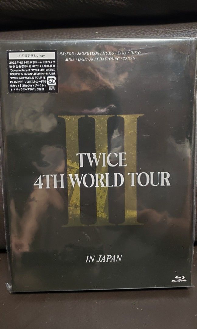 Twice 4th World Tour III Live Concert in Japan 日本初回限定版Blu 
