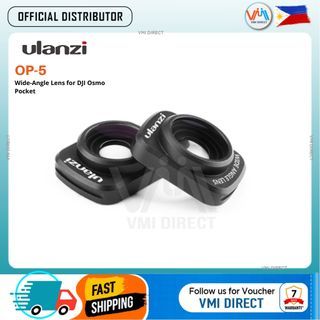 Ulanzi OP-5 Wide-Angle Lens for DJI Osmo Pocket - VMI DIRECT