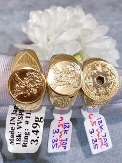 Unisex Rings 18k gold