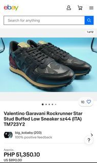 Valentino Rockrunner Star EUR 38