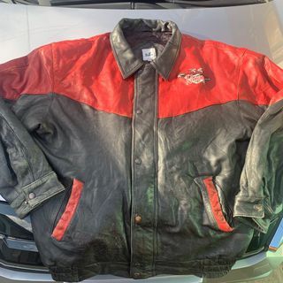 Vintage kudzu Ranger leather jacket
