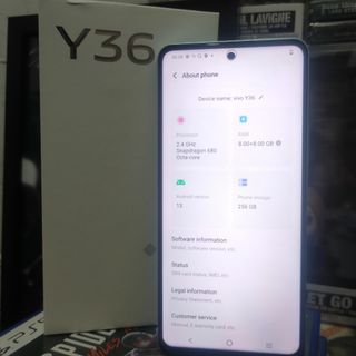VIVO Y36 2ND HAND, USED BUT NOT ABUSED