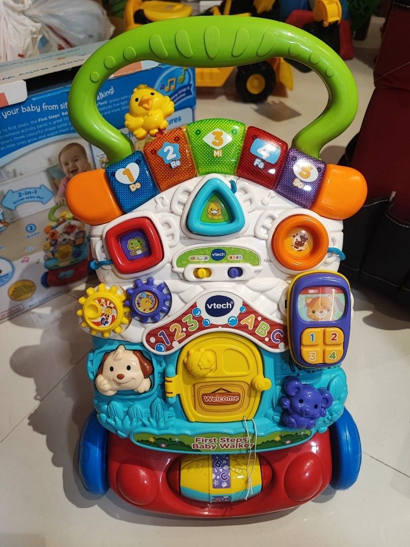 Vtech learning walker deluxe new arrivals