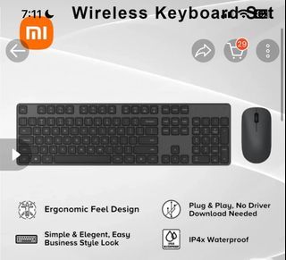 Xiaomi Wireless Keybord and Mouse
