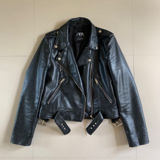 ZARA faux leather jacket