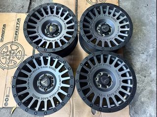 17” Beast 1908P Orig mags 6Holes pcd 114 fit Navara or Terra  Like new 1 Day Old mags