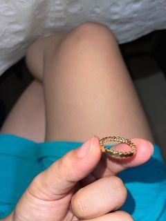 18K Chaumet Honeycomb Bee My Love Ring (High end)