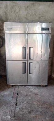 4-Door Stainless Steel Upright Chiller & Freezer