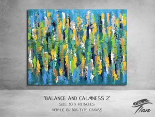 Abstract Painting “Balance and Calmness 2”