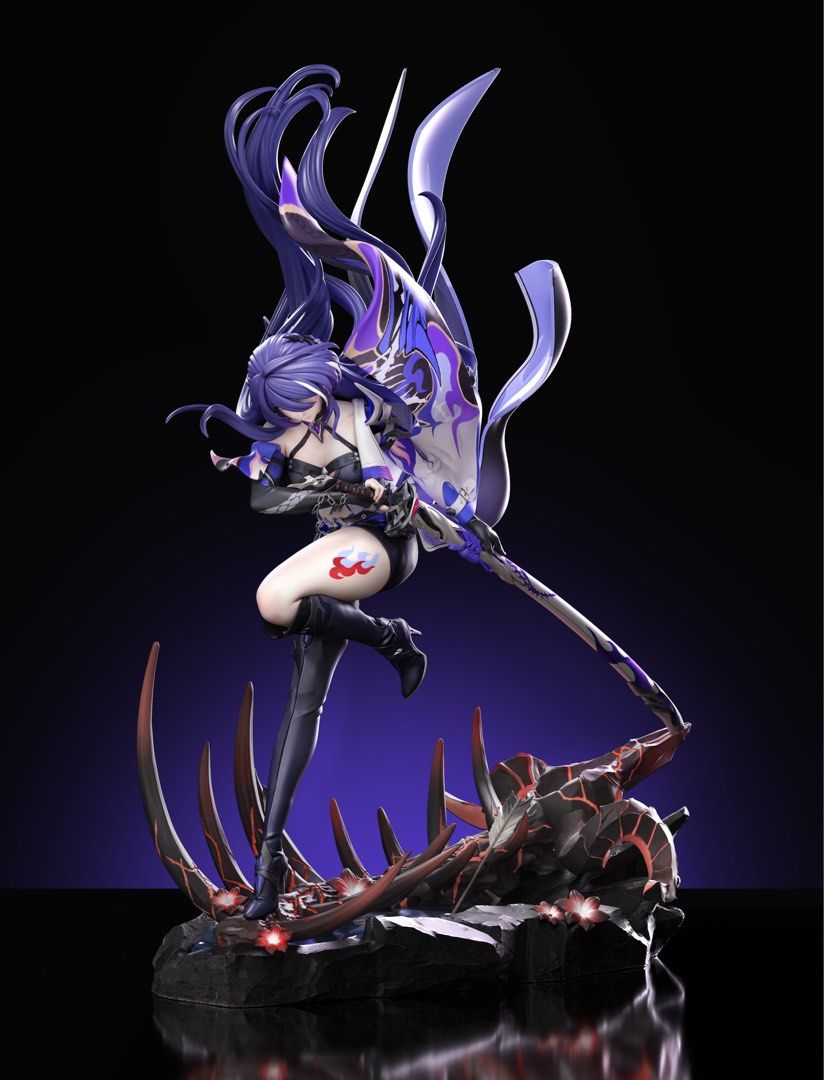 Acheron GK Figure HJM Studio Honkai Star Rail, Hobbies & Toys, Toys ...