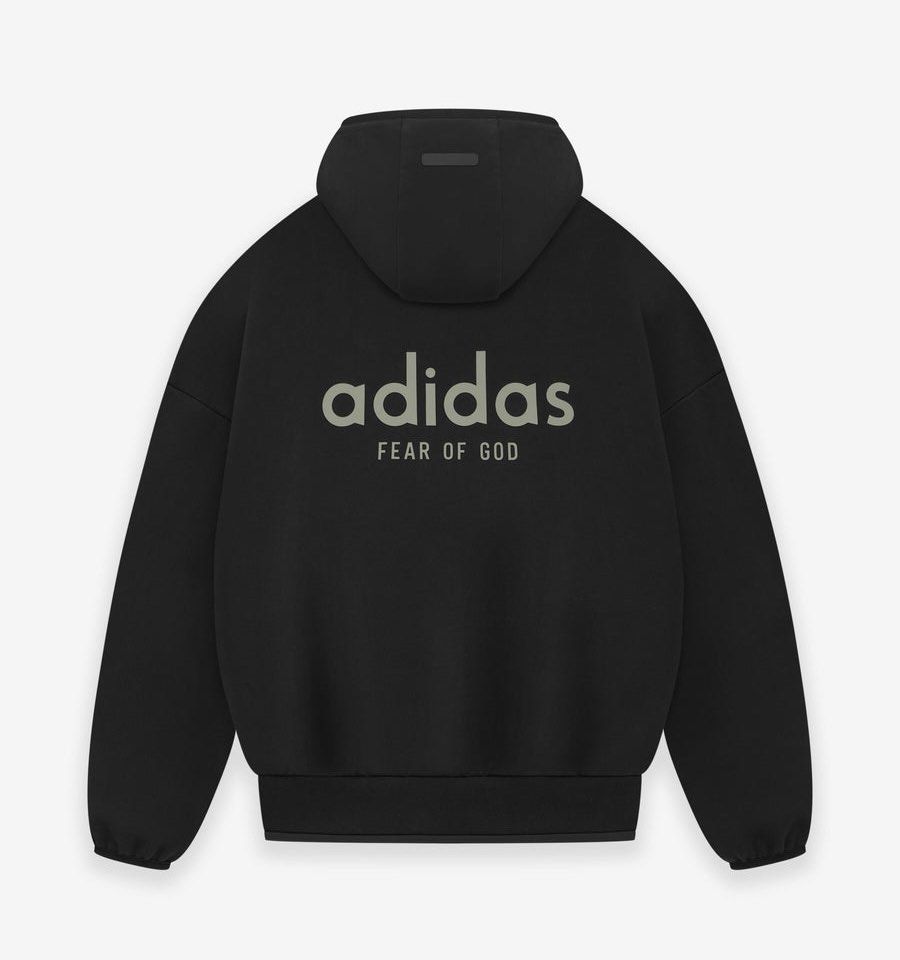 注目コラボ◆完売必至◆【FOG x adidas】HEAVY FLEECE HOODIE Adidas x Fear of God Athletics Heavy Fleece Hoodie - Black