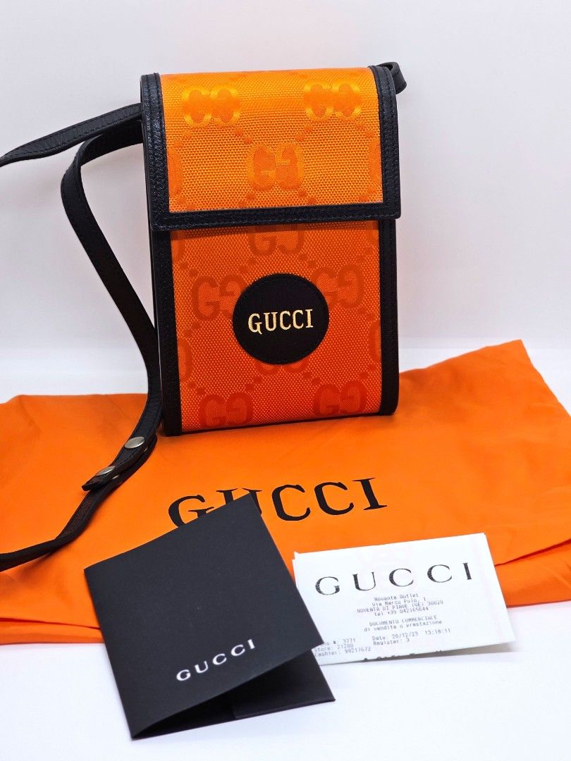 Gucci orange crossbody bag top