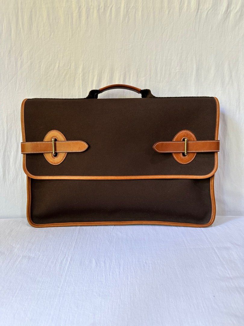Authentic HERMES Buenaventura Briefcase Luxury Bags Wallets on Carousell