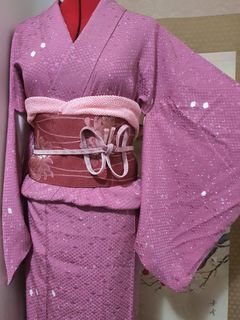 Authentic Traditional Japanese Yukata Set 🤍💕🌸