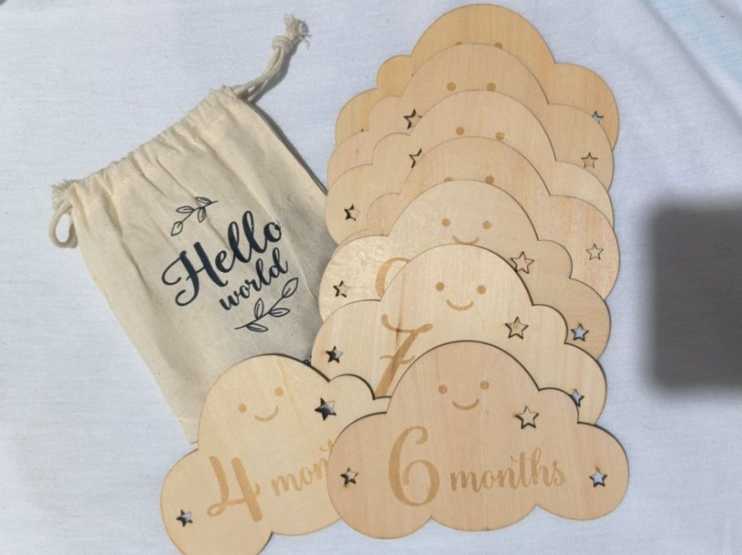 Baby Monthly Milestone Card (Category: Baby Monitors) located in Mandaluyong City. Submitted by graciazc (Listing ID 1296609404, Image 2). Description: .