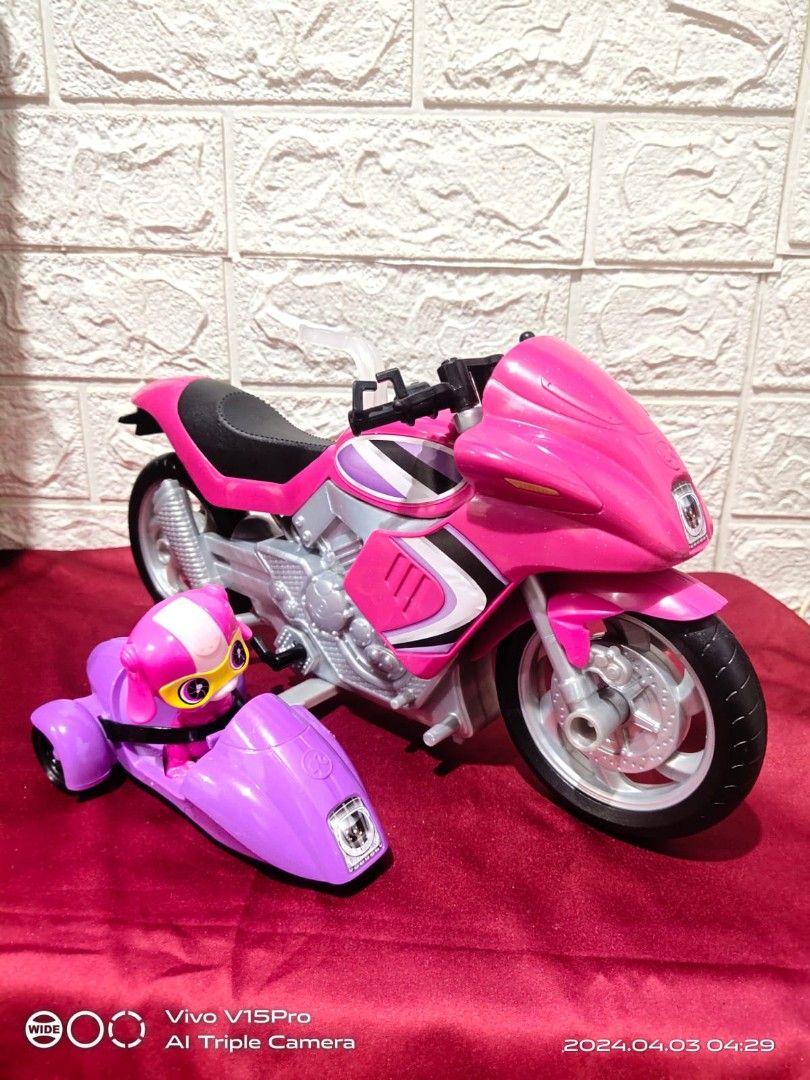Barbie Spy Squad Secret Agent Motorcycle Barang Yang Dicari di Carousell