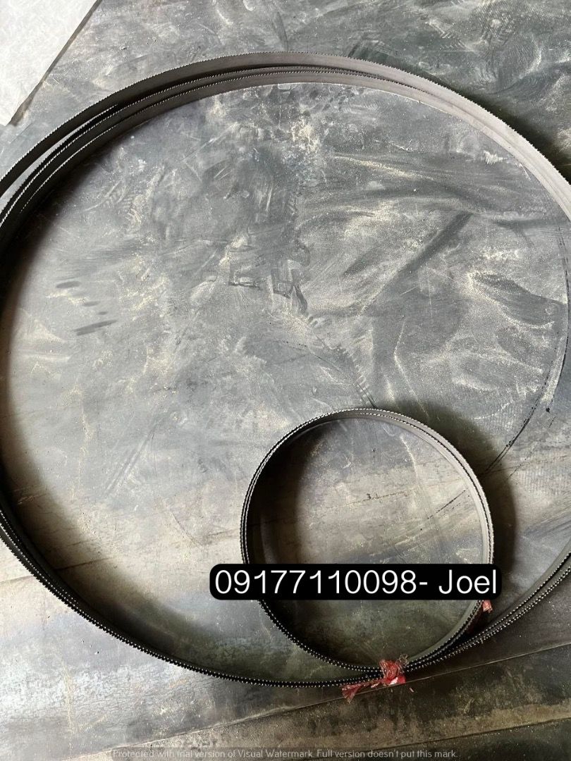 Bi metal bandsaw blade (Category: Industrial Equipment) located in Manila. Submitted by joeyroque09 (Listing ID 1296630192, Image 3). Description: Bi metal bandsaw blade Qty: 5pcs Specs: 3/4x16/10Tx2360mm .