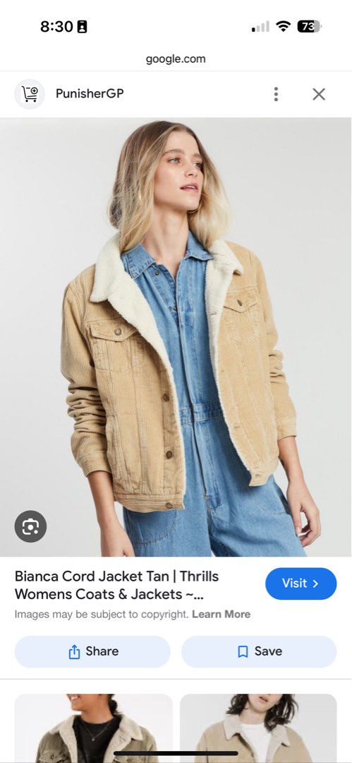 Thrills bianca jacket online