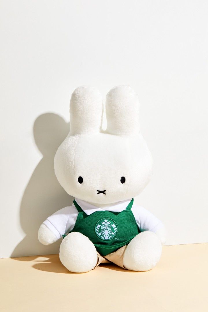 miffy + STARBUCKS ぬいぐるみ BNIB Miffy Starbucks Barista Plush, Toys & Collectibles, Toys