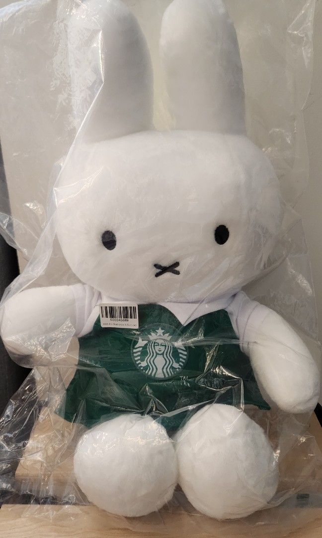 BNIB Miffy Starbucks Barista Plush, Hobbies & Toys, Toys