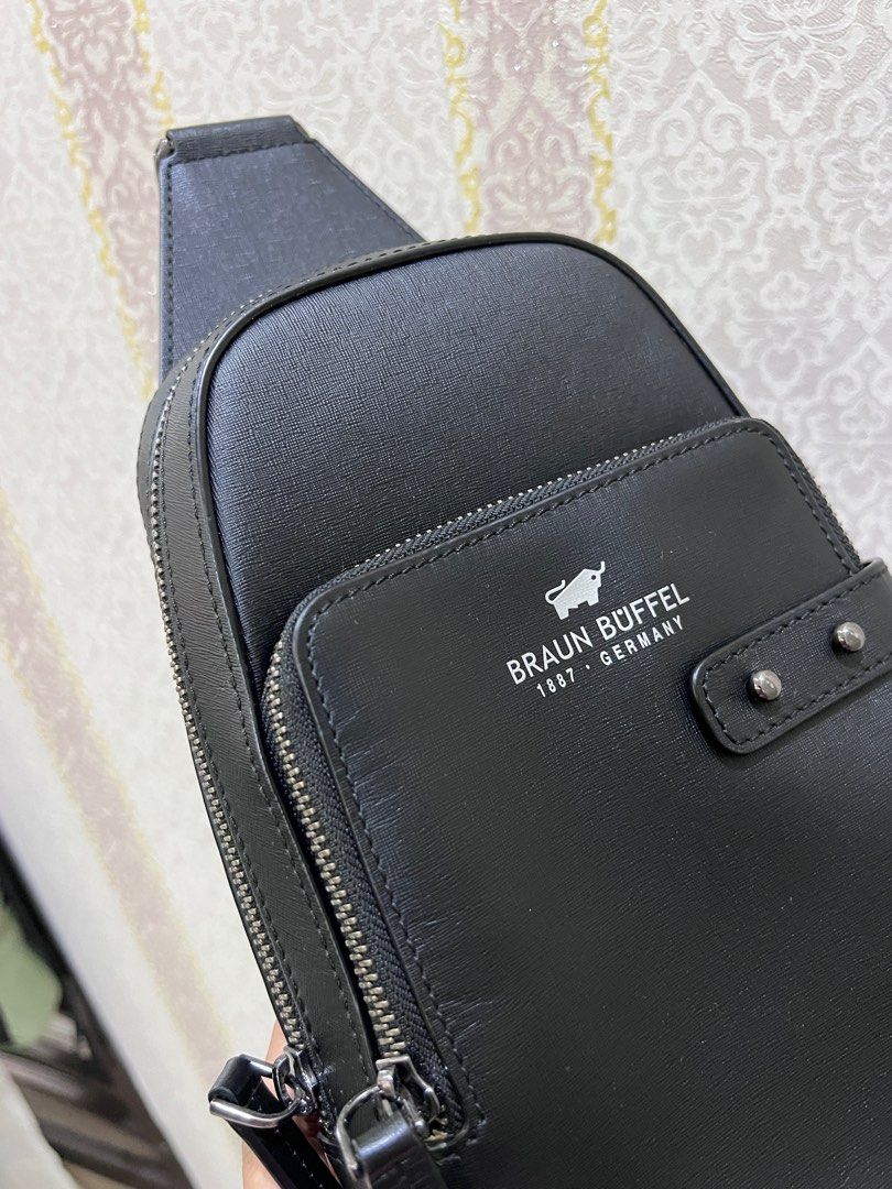 Braun Buffel Cross Shoulder Sling Viktor Bag Men Men s Fashion Bags Sling Bags on Carousell