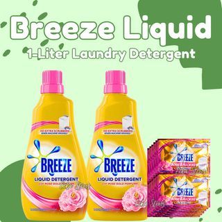 BREEZE Liquid Detergent with Rose Gold 980ml