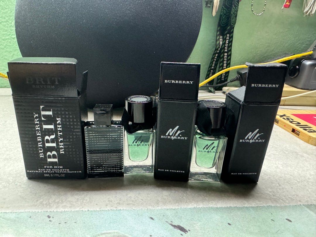 Burberry Brit and Mr Burberry Beauty Personal Care Fragrance Deodorants on Carousell