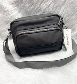 Calvin Klein CK Unisex Men’s Nylon Polyester Small Sling Crossbody Bag