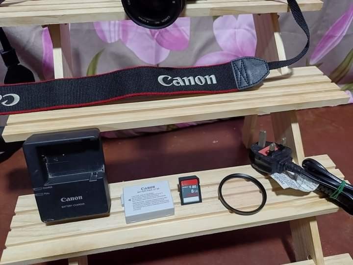 Canon 600d With Zoom Lens 35-80mm (Category: Cameras) located in Manila. Submitted by camera.matrix.ph (Listing ID 1296703340, Image 3). Description: Issue Slight Lcd Vignet No effect sa Pictures natin pag ka na Transfer Photo na budget Meal DSLR Canon 600d with 35-80mm Zoom Lens With Battery and charger With Camera Bag With Memory card Take all items napo Ready to use 10k Fixed price 10k Cash Monumento Caloocan Meeet up Lbc Nationwide Cod Cop +5